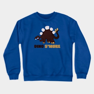 Dino S'more (with text) Crewneck Sweatshirt